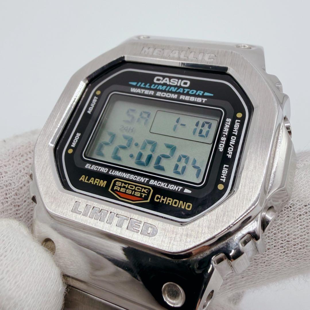 希少　極美品　G-SHOCK DW-5600E フルメタル　スピードモデル