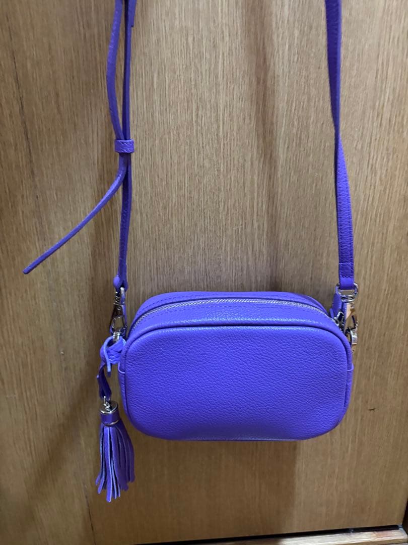 最終お値下げ 土屋鞄　【超美品】現行品　クラルテ コンパクトショルダー パープル