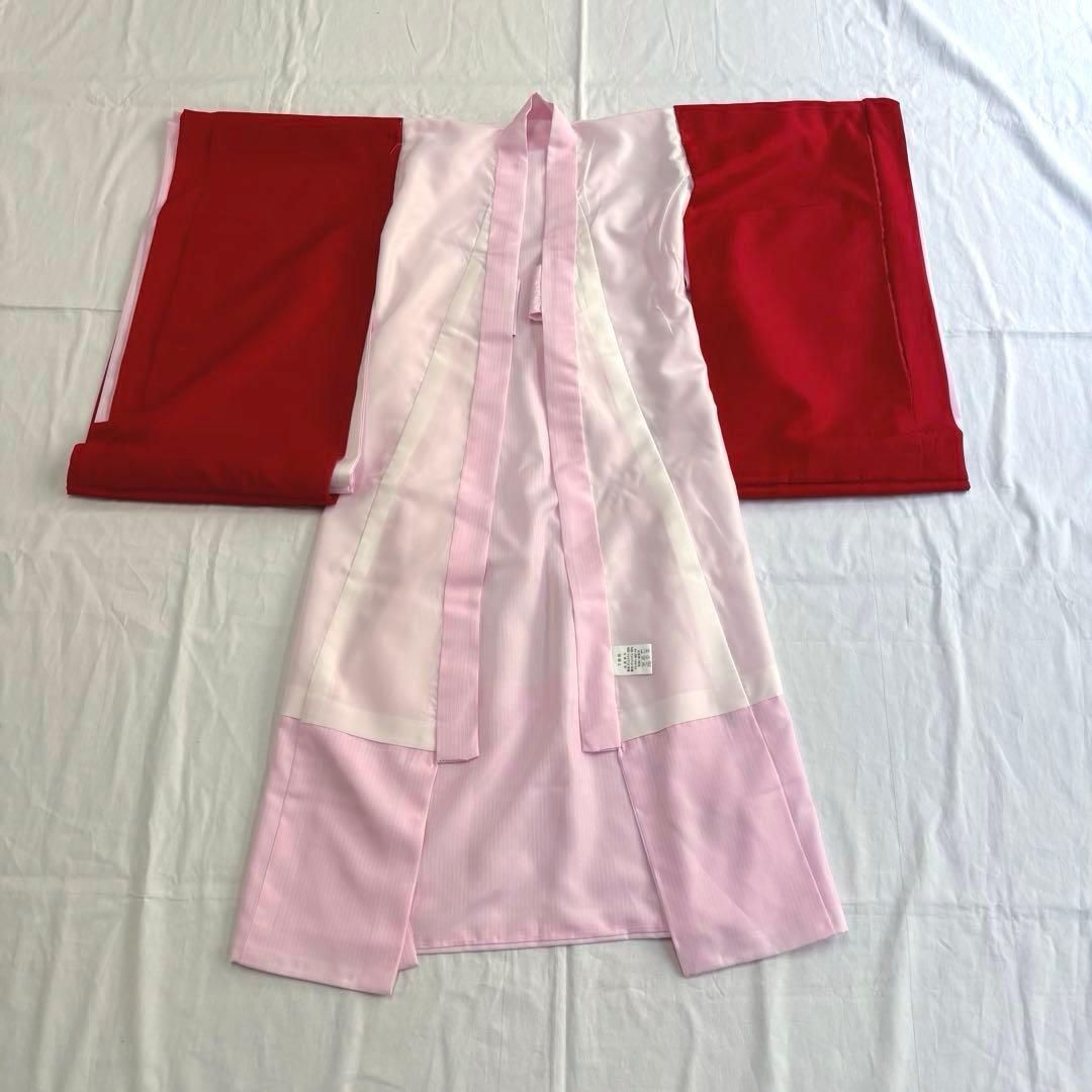 【15%値下げ！７月７日午前零時まで】お宮参り初着女の子　長襦袢付き　赤　未使用