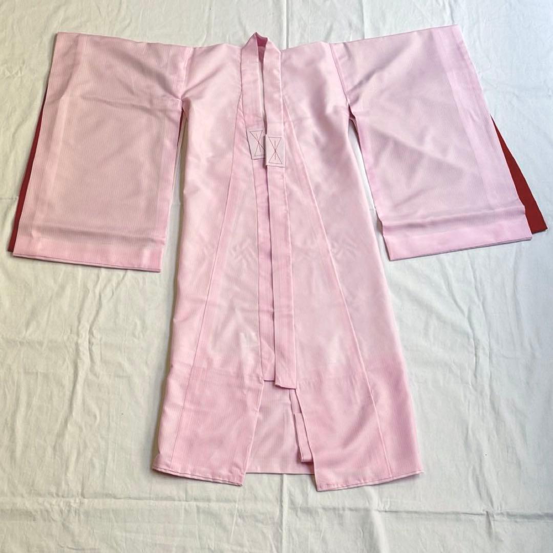 【15%値下げ！７月７日午前零時まで】お宮参り初着女の子　長襦袢付き　赤　未使用