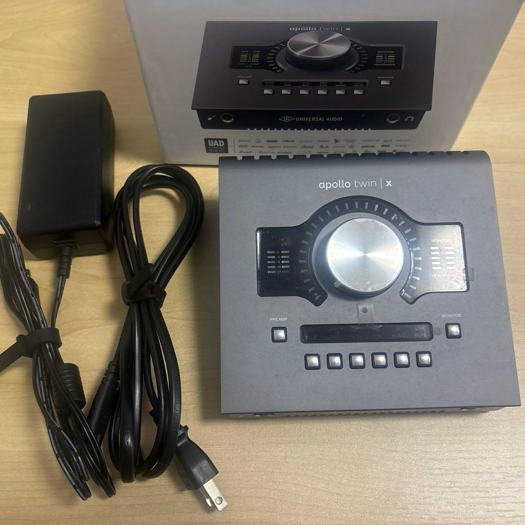 オ*ジ様 Apollo Twin X Thunderbolt インターフェイス