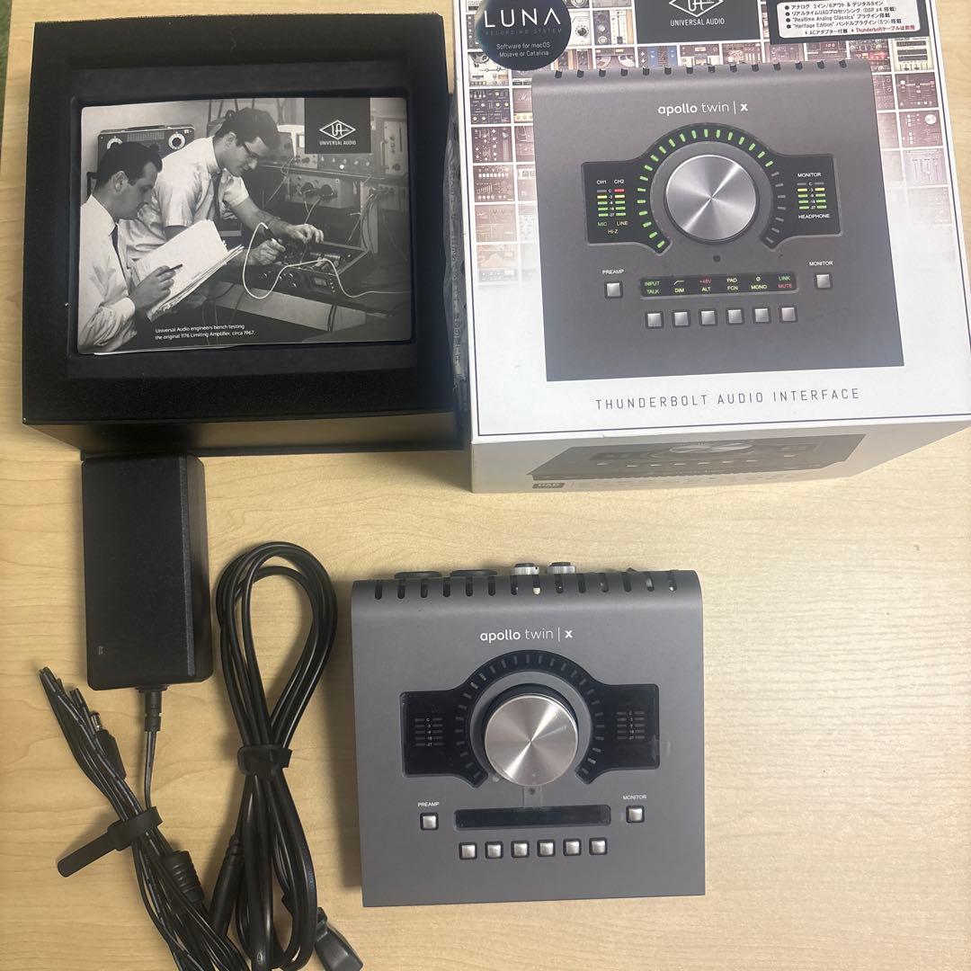 オ*ジ様 Apollo Twin X Thunderbolt インターフェイス