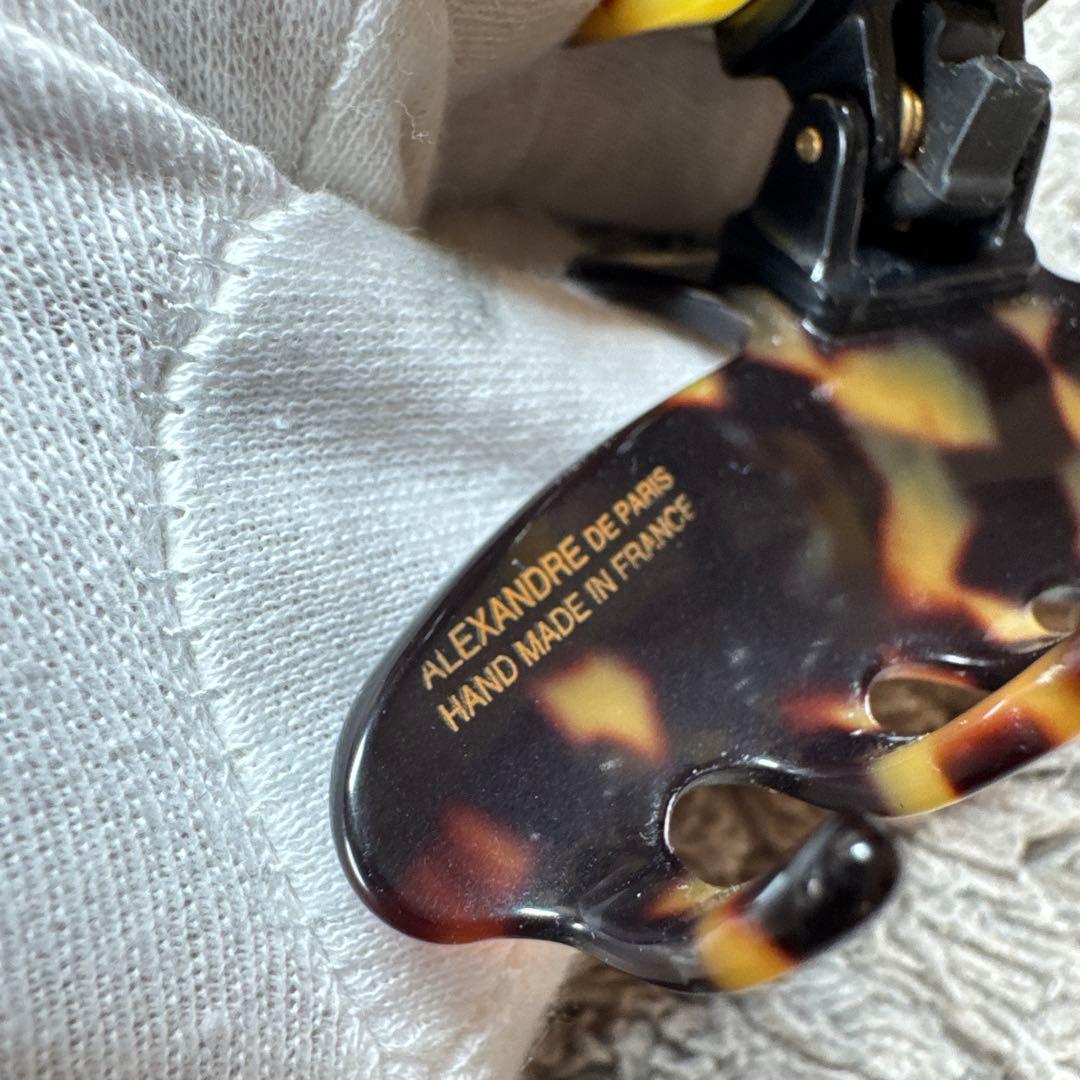 ALEXANDRE DE PARIS アレクサンドルドゥパリ べっ甲 クリップ
