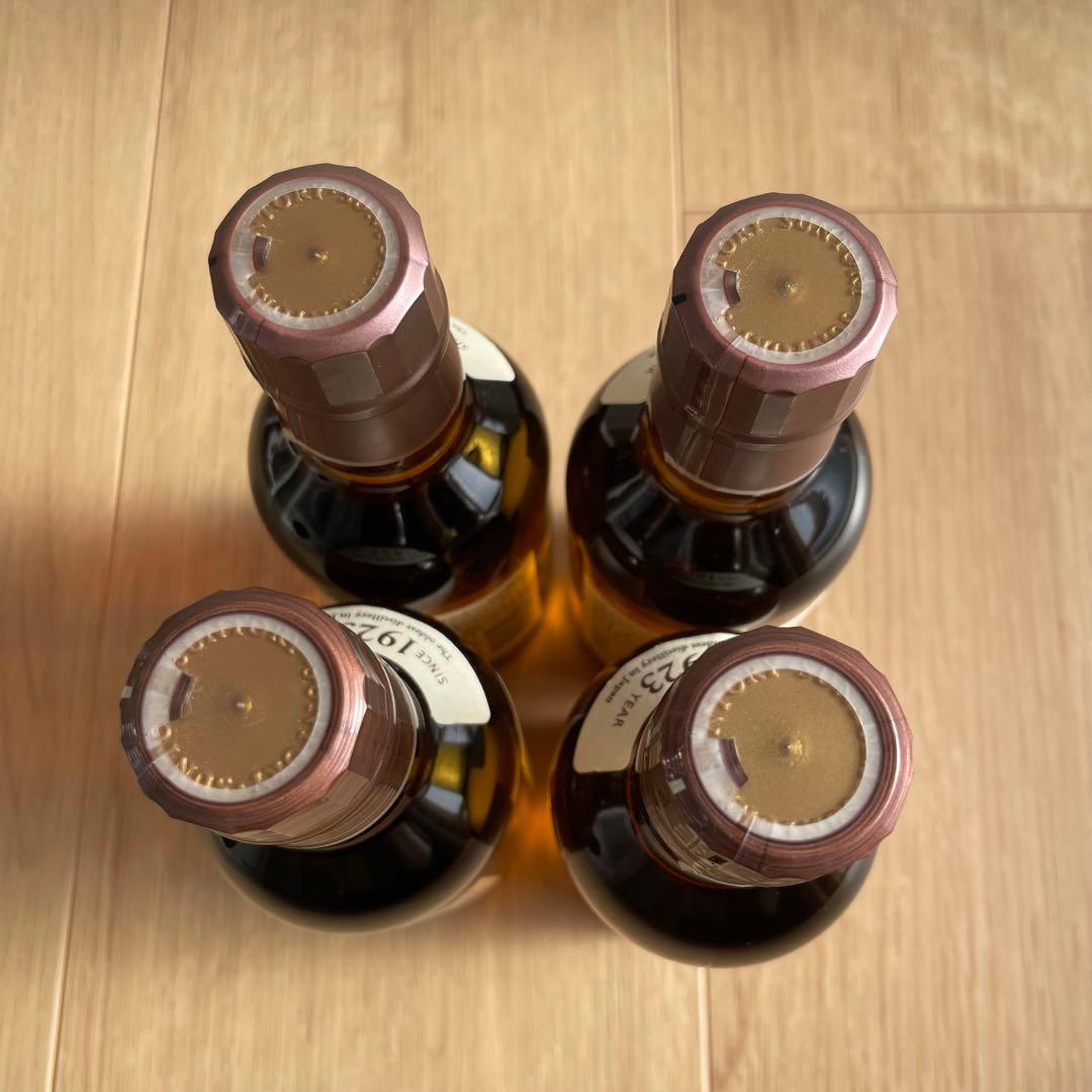 サントリー山崎180ml　ミニボトル　4本セット