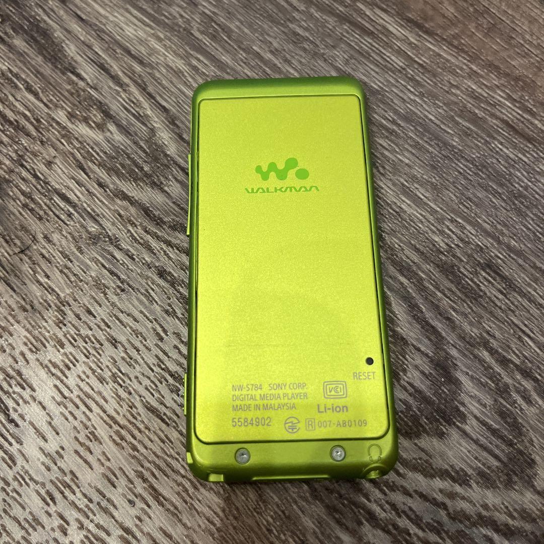 ソニー　ウォークマン　SONY 緑　グリーン　スピーカー