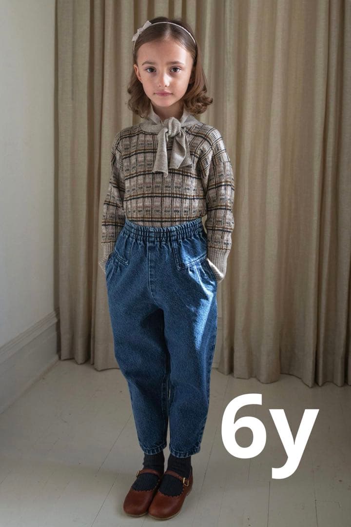 ボトムス・スパッツ soor ploom retro jean 6y