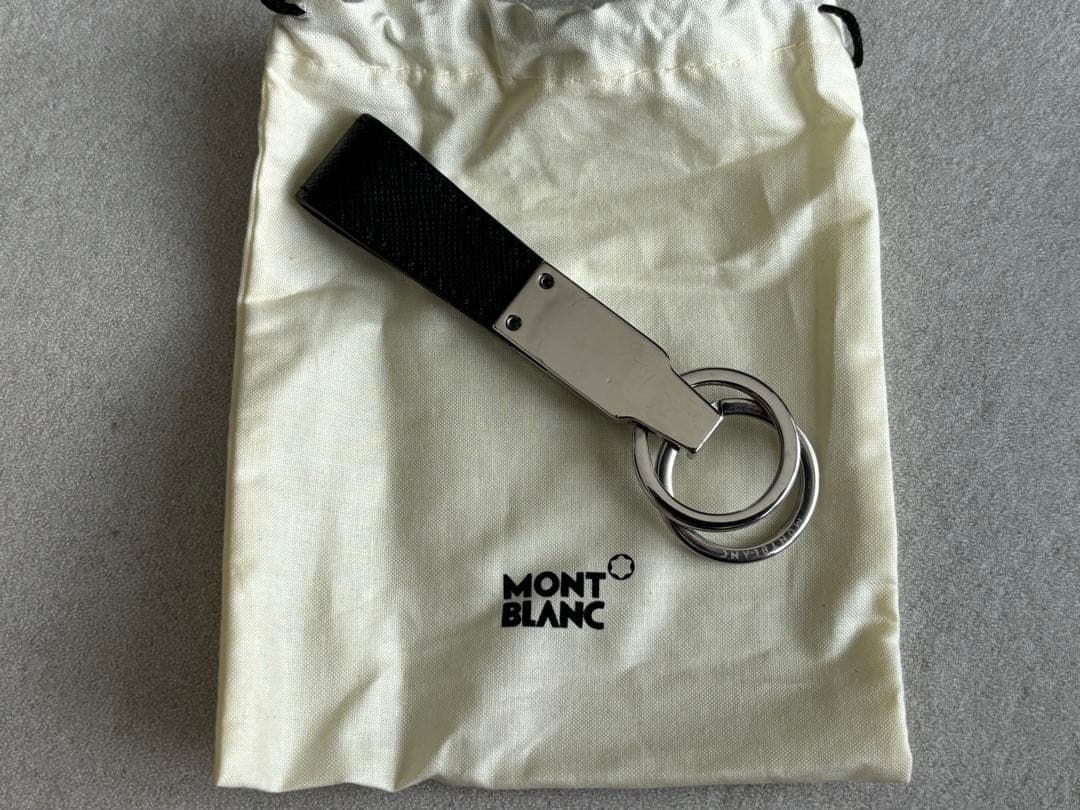 【美品】★MONTBLANC★サルトリアルキーフォブループ ブラック