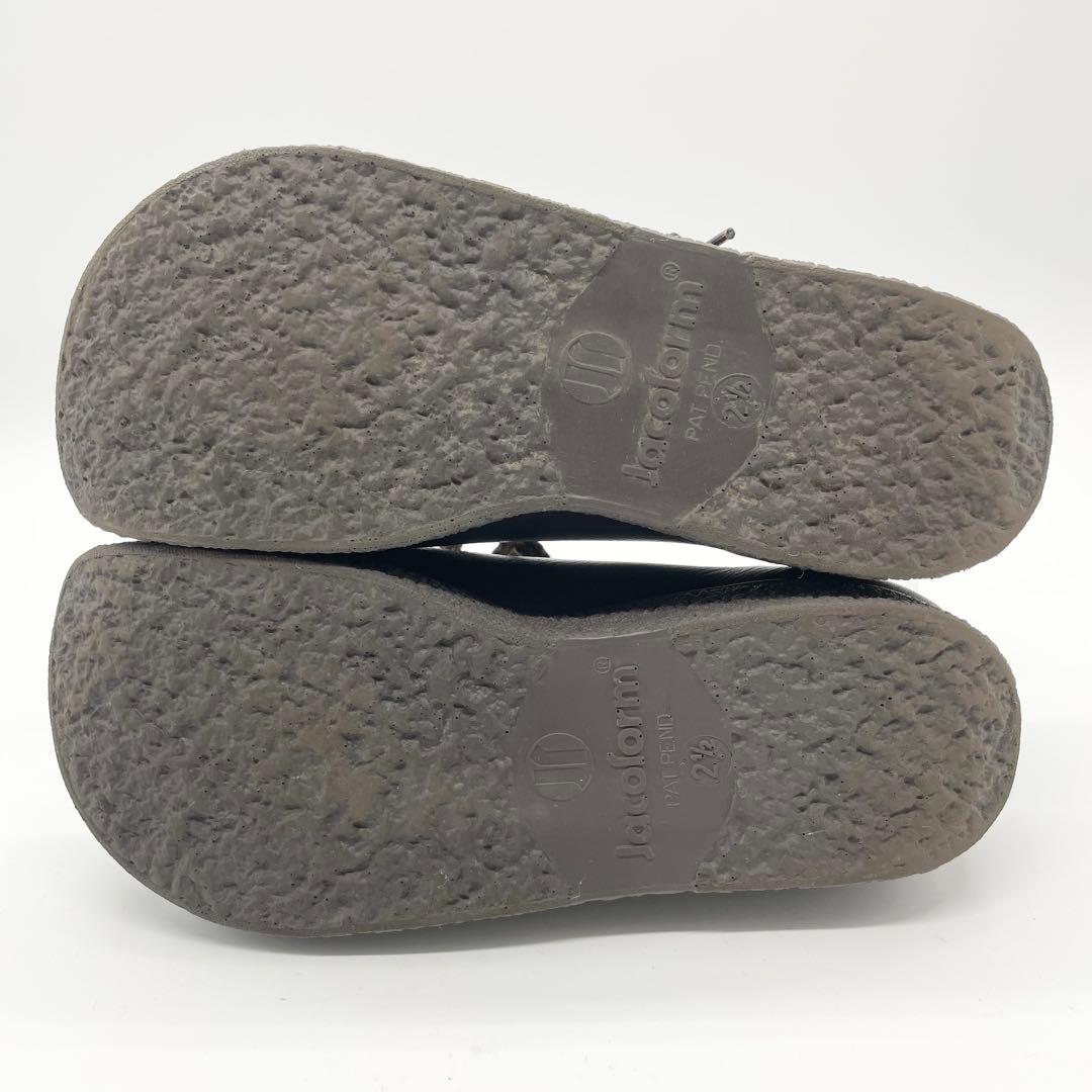 【極美品】jacoform ヤコフォーム コンフォートシューズ レザー 22.5