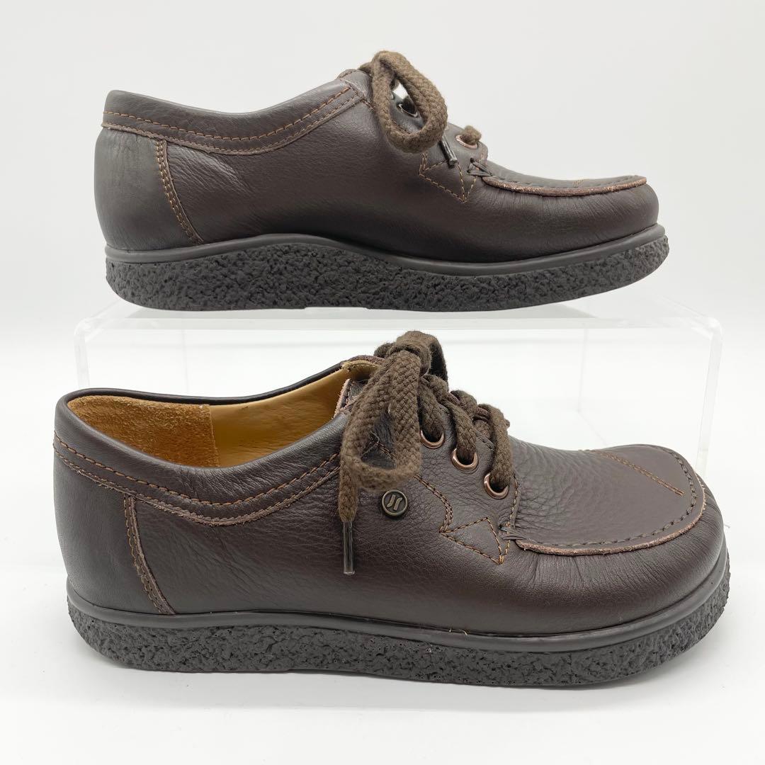 【極美品】jacoform ヤコフォーム コンフォートシューズ レザー 22.5