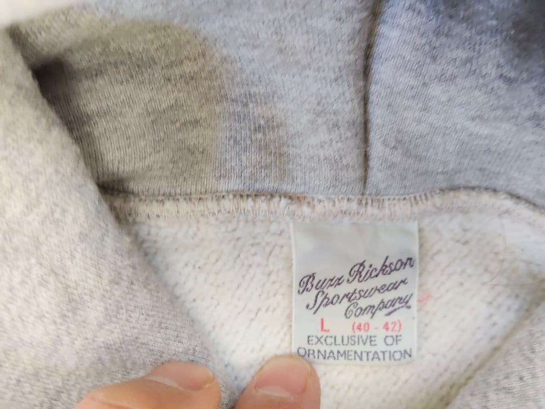 BUZZ RICKSON'S パーカー Lサイズ
