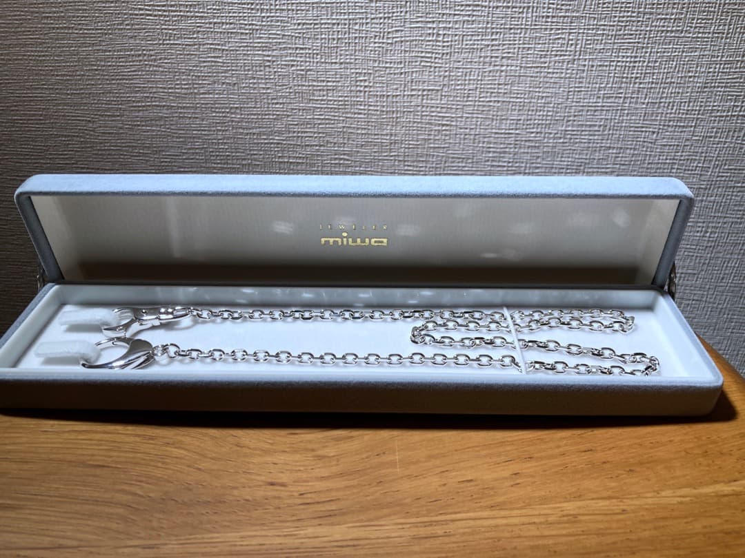 干場愛用 MIWA ウォレットチェーン