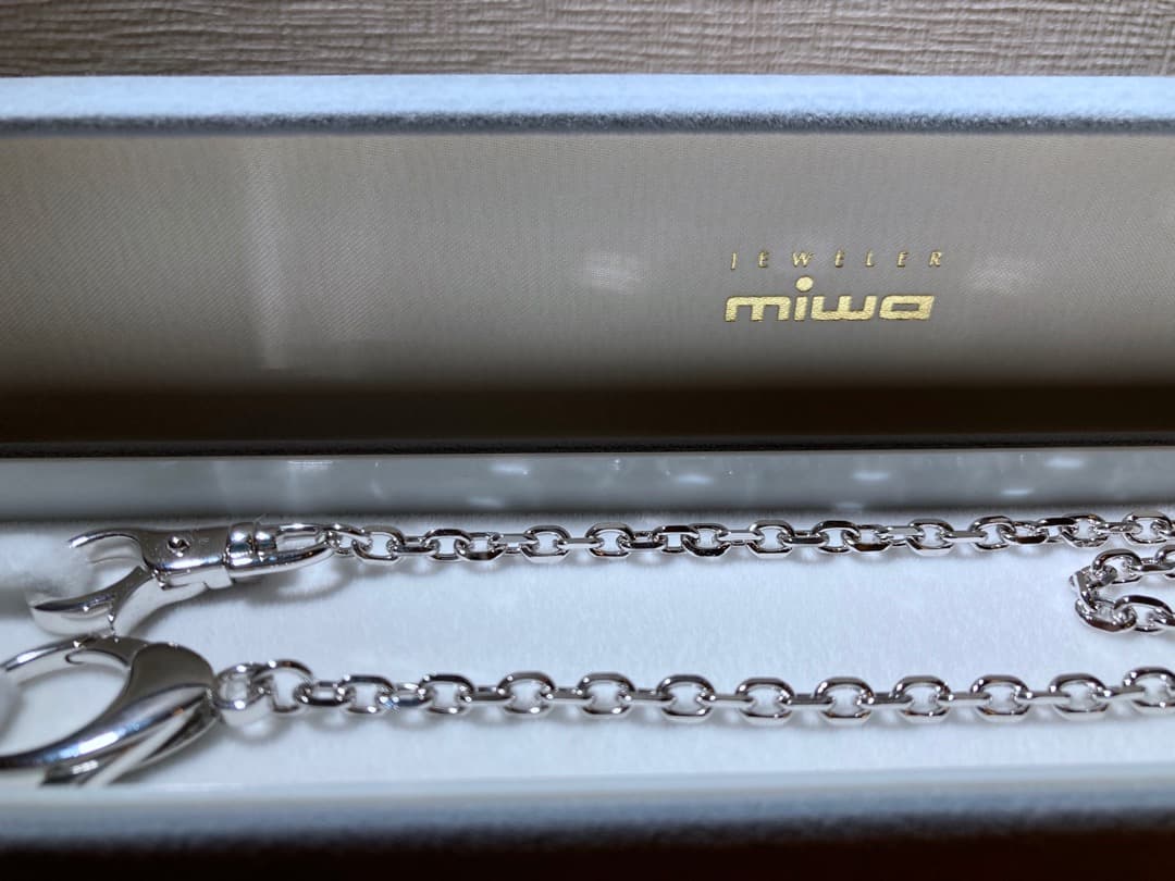 干場愛用 MIWA ウォレットチェーン