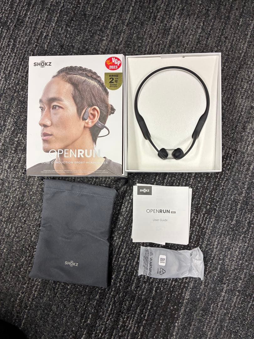 イヤホン SHOKZ OPEN RUN