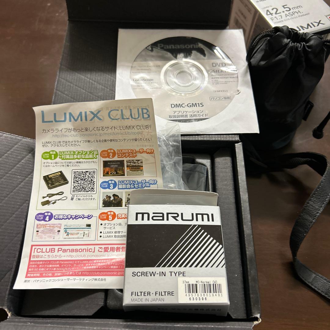 ミラーレス一眼 セットLUMIX DMC-GM1S＋LUMIXG42.5mm