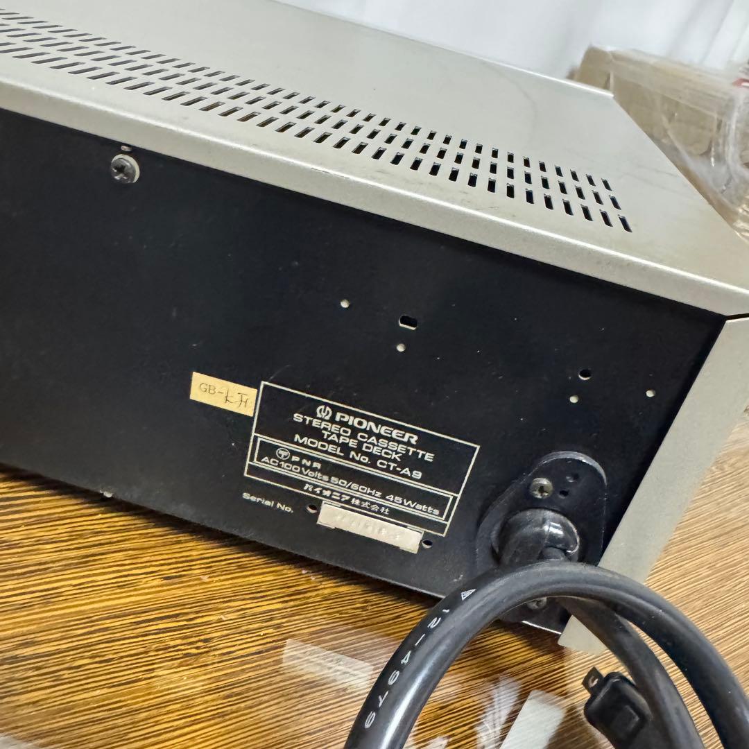 Pioneer CT-A9 カセットデッキ パイオニア ②