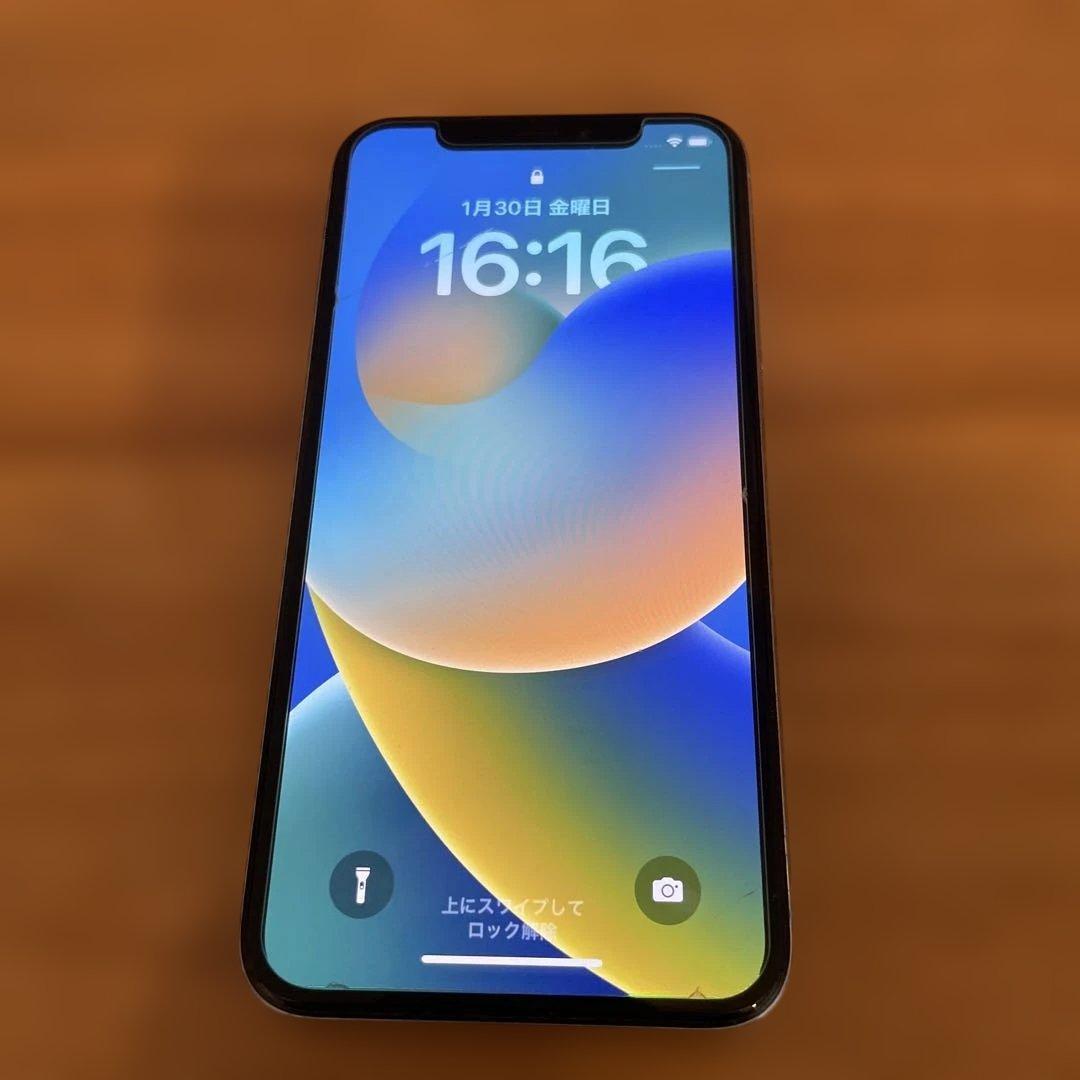 iPhone X Silver 64 GB SIMフリー