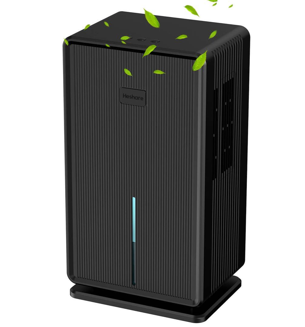 Hoshare 除湿機 1L/日 3Lタンク除湿器 小型軽 あめ カビ予防