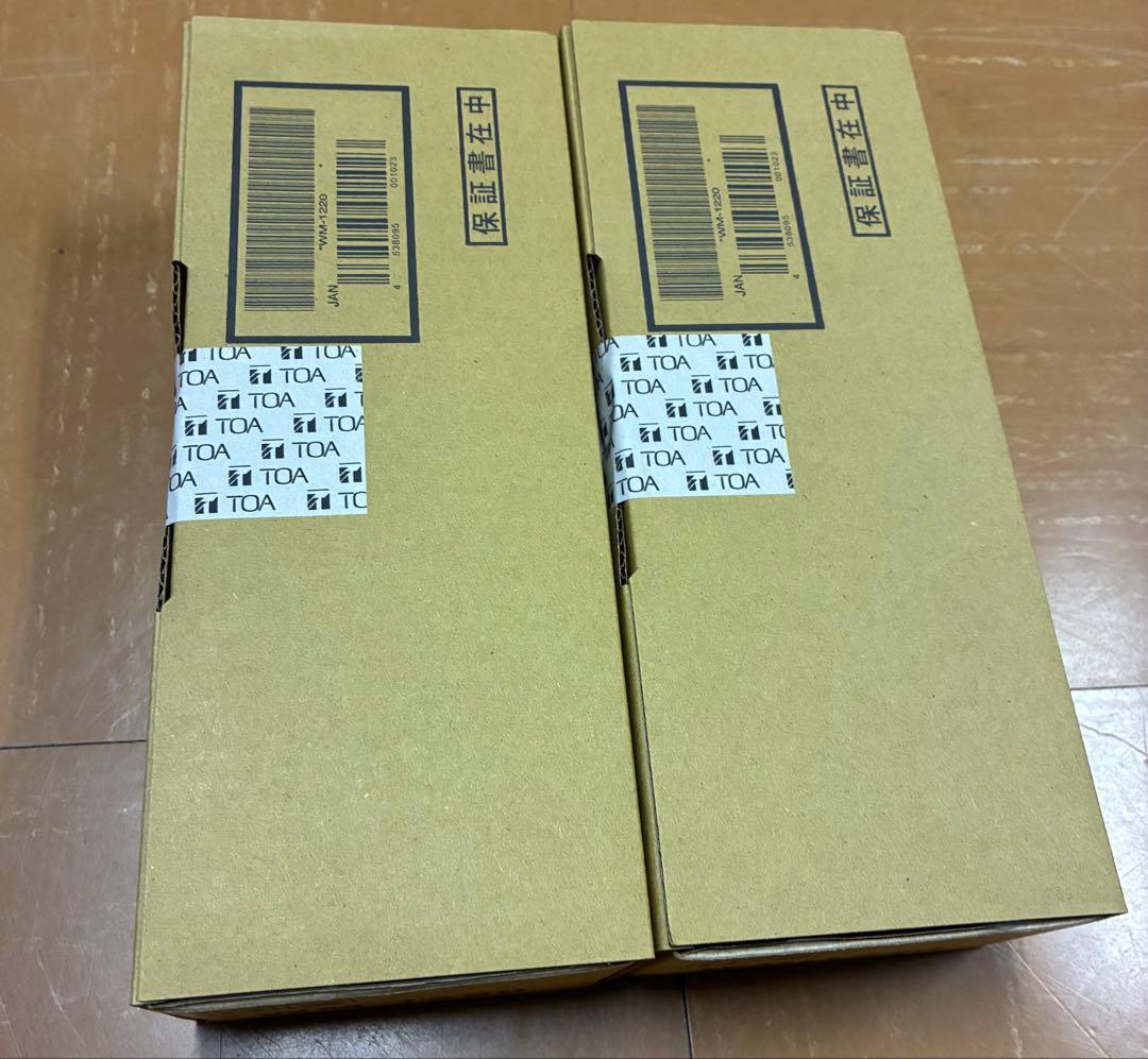 TOA WM-1220 マイク 2個セット