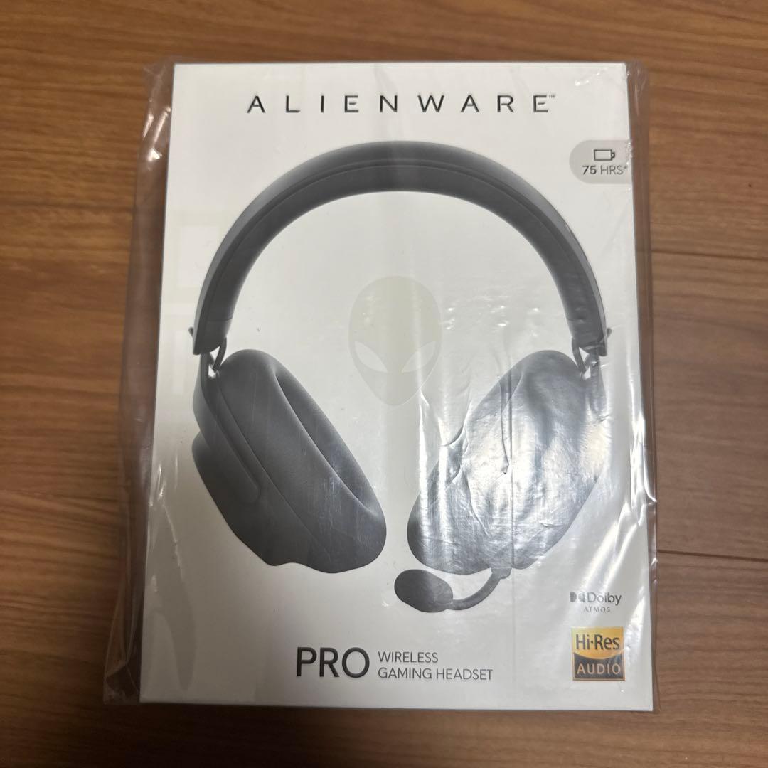 【新品】Dell Alienware Proワイヤレスゲーミングヘッドセット