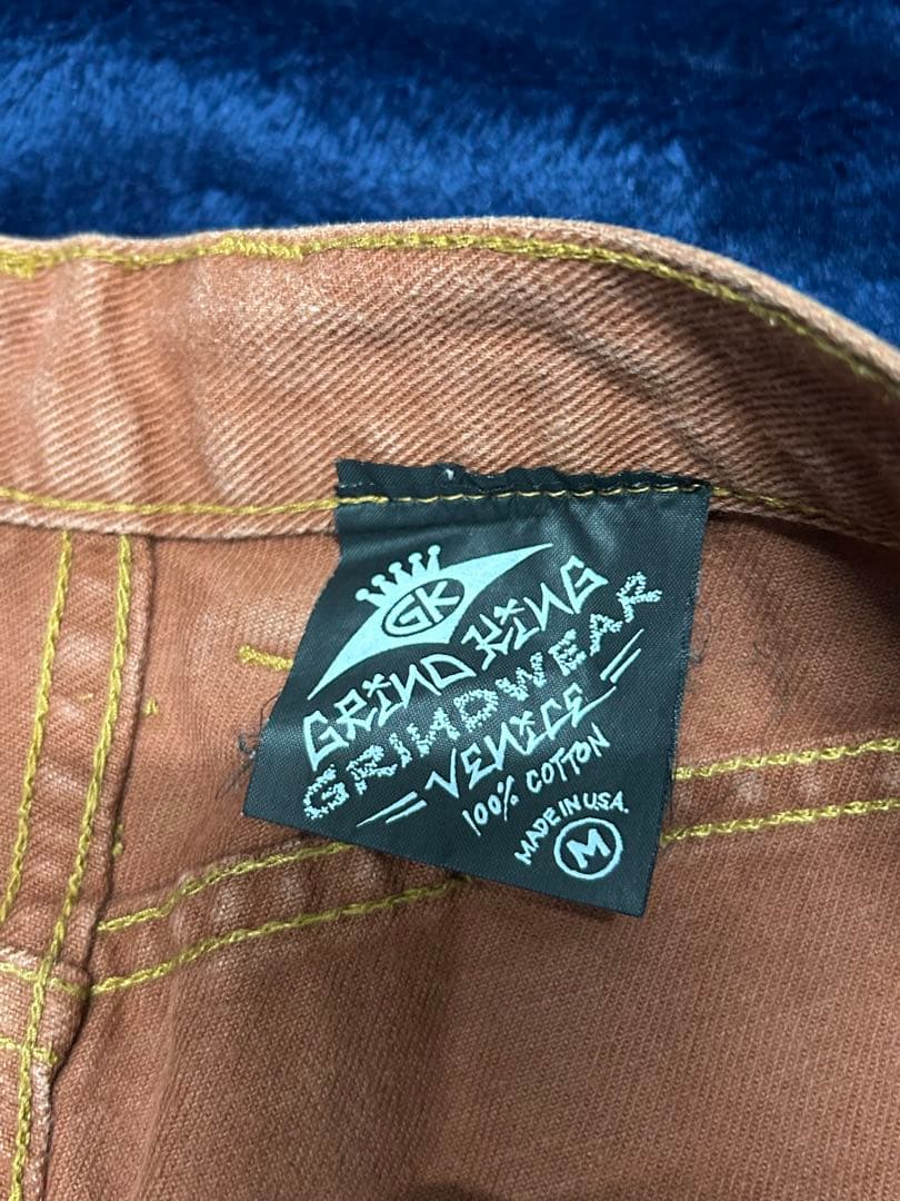 グラインドキングtシャツgrind kingショートパンツ M サイズ　USA製