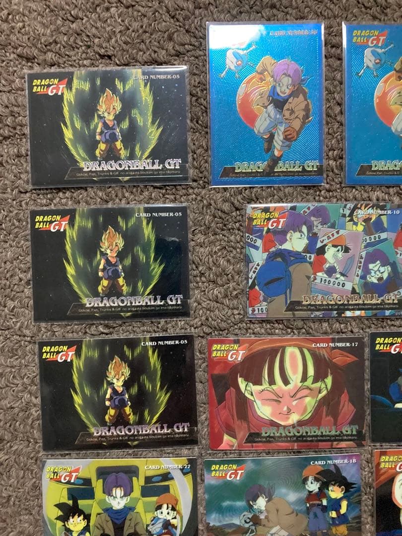 1996年　アマダ　ドラゴンボールGT カード　鳥山明　14枚セット