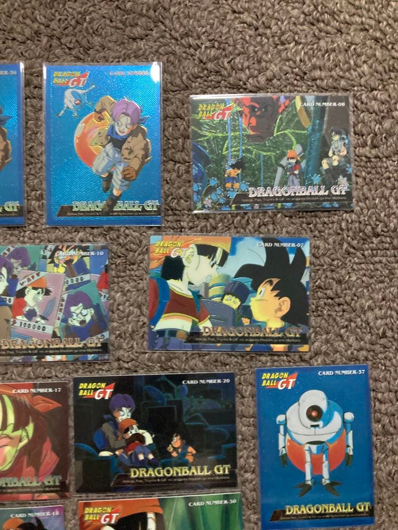 1996年　アマダ　ドラゴンボールGT カード　鳥山明　14枚セット
