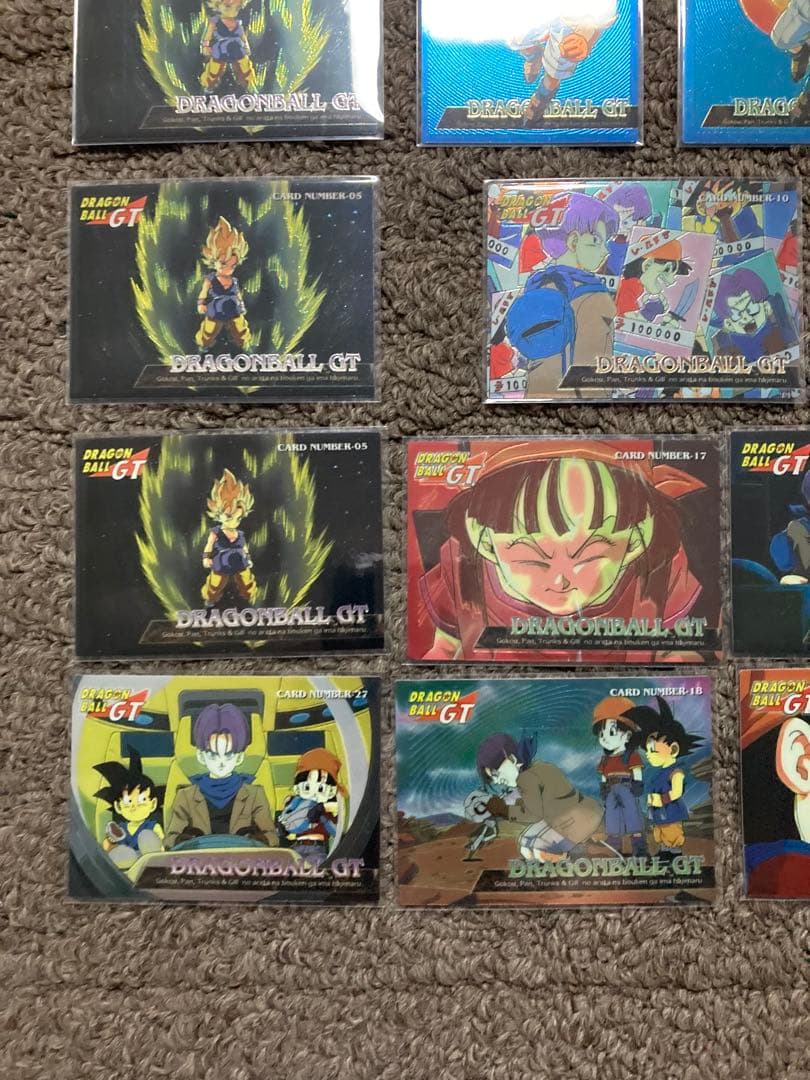 1996年　アマダ　ドラゴンボールGT カード　鳥山明　14枚セット