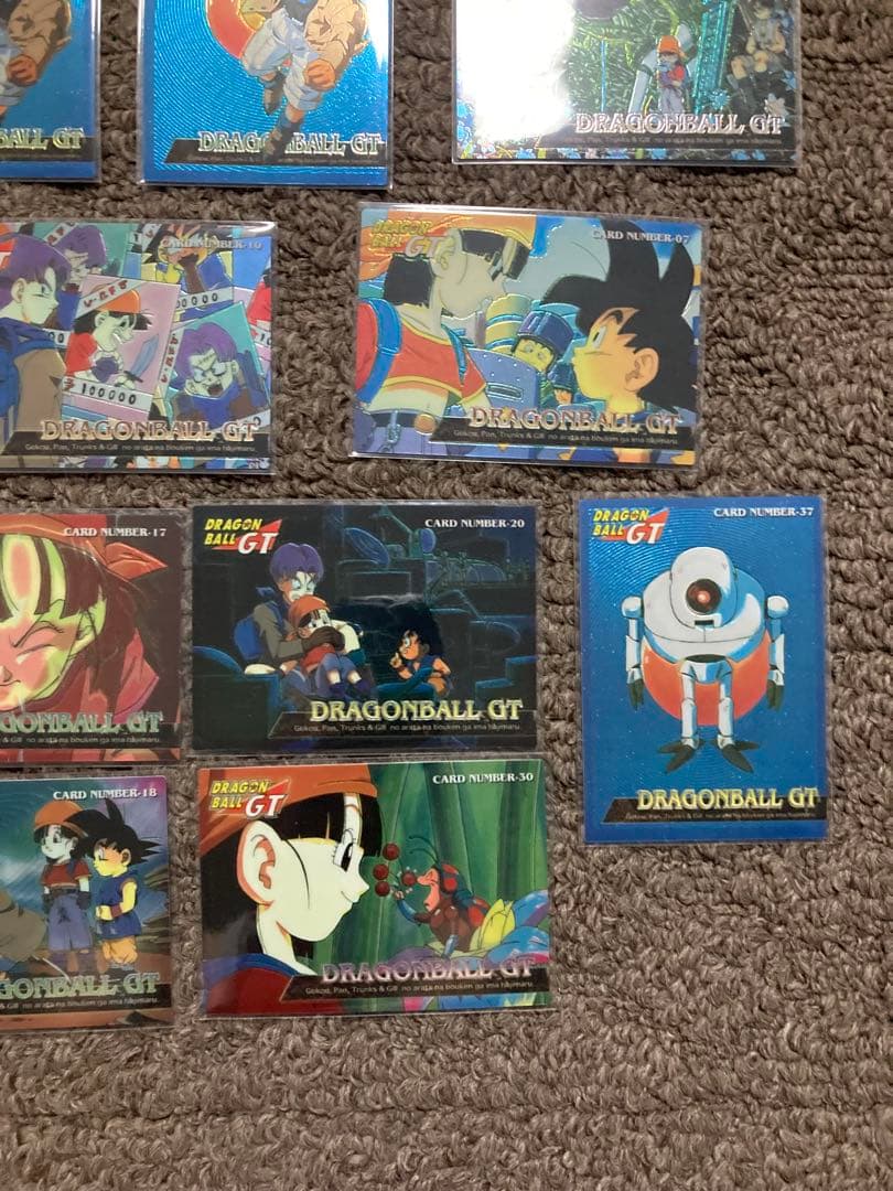 1996年　アマダ　ドラゴンボールGT カード　鳥山明　14枚セット