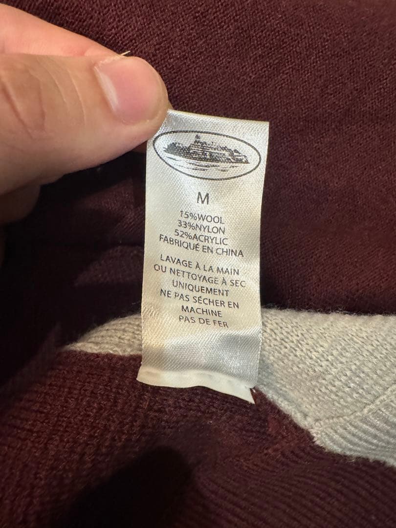 Corteiz ジップアップセーター M