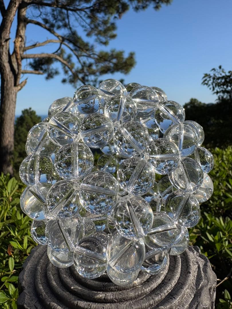 限定価格❣️超特大‼️神聖幾何学 フラーレンマスター大 18mm玉★