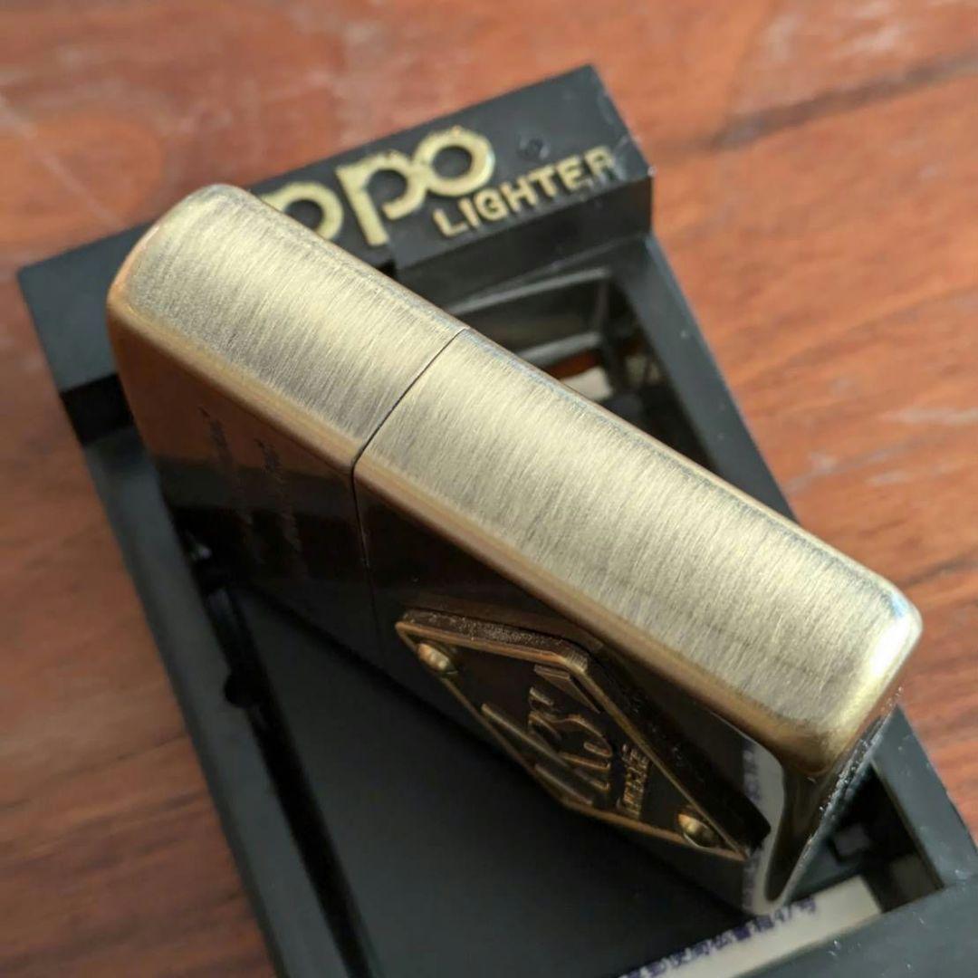 新品 96年製 カワサキ Kawasaki Zippo 真鍮