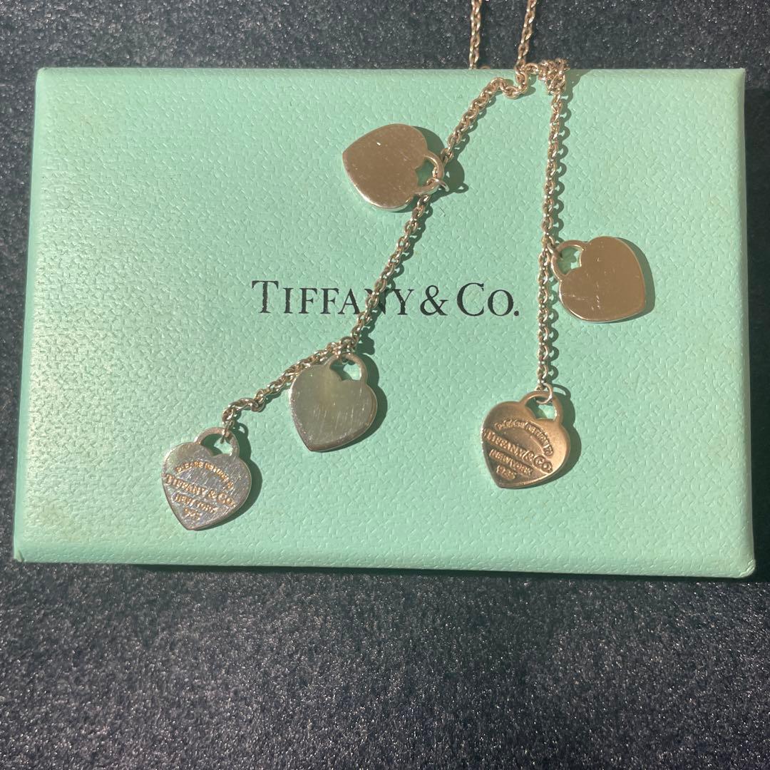TIFFANY&CO. ティファニー ネックレス　ミニハート5ペンダント
