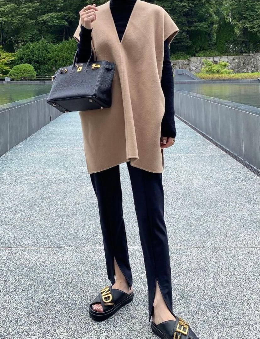 完売品　美品　heve へイヴ　バーサタイルパギンス　ブラック38