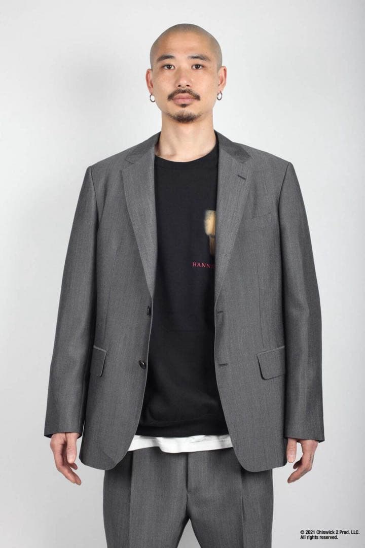 パンツ WACKO MARIA PLEATED TROUSERS DORMEUIL