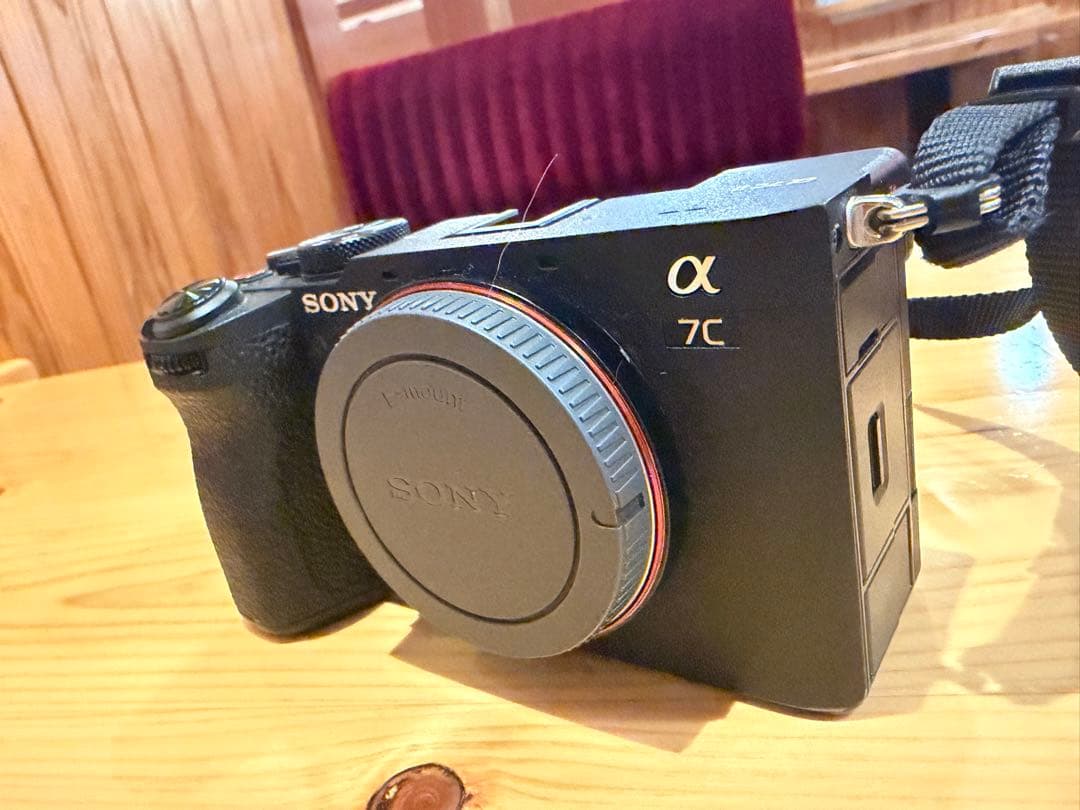 SONY α7cII ミラーレス一眼（水没品）
