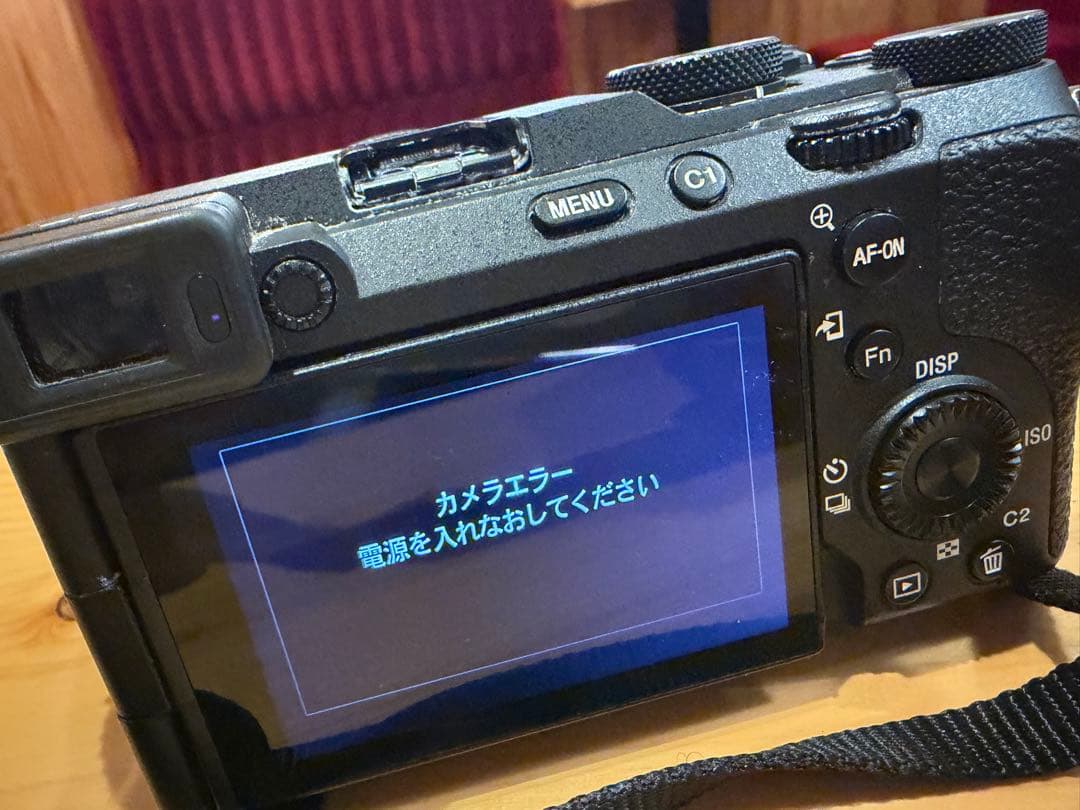 SONY α7cII ミラーレス一眼（水没品）