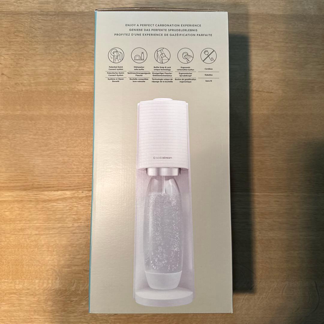 【新品未使用】sodastream TERRA 自動炭酸水メーカー ホワイト