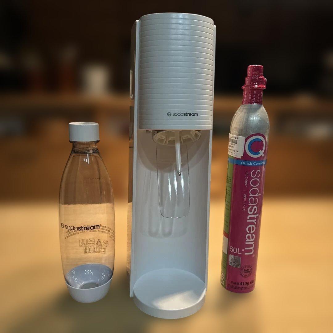 【新品未使用】sodastream TERRA 自動炭酸水メーカー ホワイト