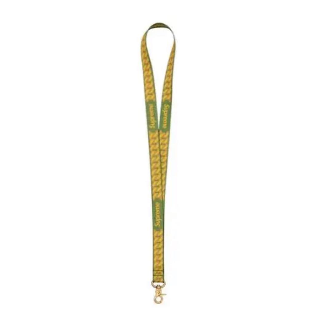 Supreme ネックストラップ　シュプリーム　ステッカー付き