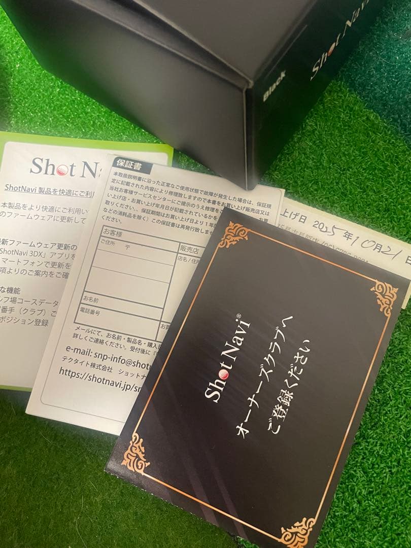 か*ん様 新品未使用Shot Navi INFINITY Touch ゴルフGP