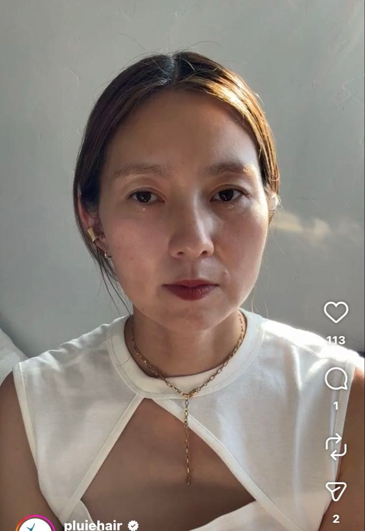 プリュイ　pluie ポストゥラ チョーカー ゴールド　 ※8日まで値下げ