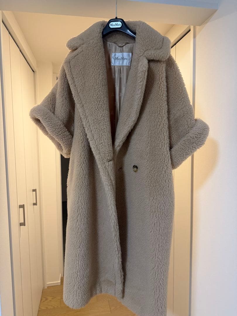 未使用MaxMara PRIMO テディベアコート 34 ベルト付