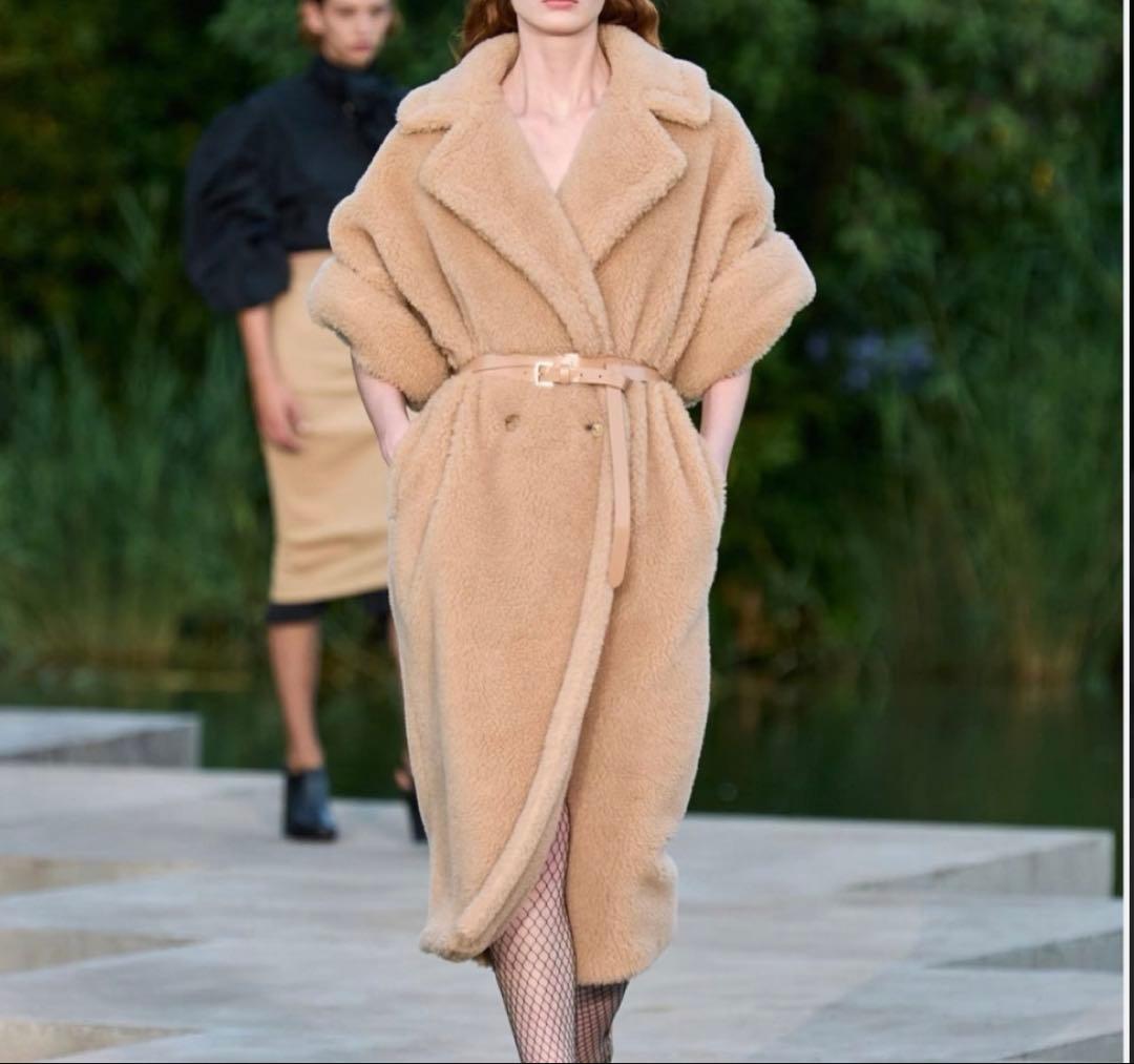 未使用MaxMara PRIMO テディベアコート 34 ベルト付
