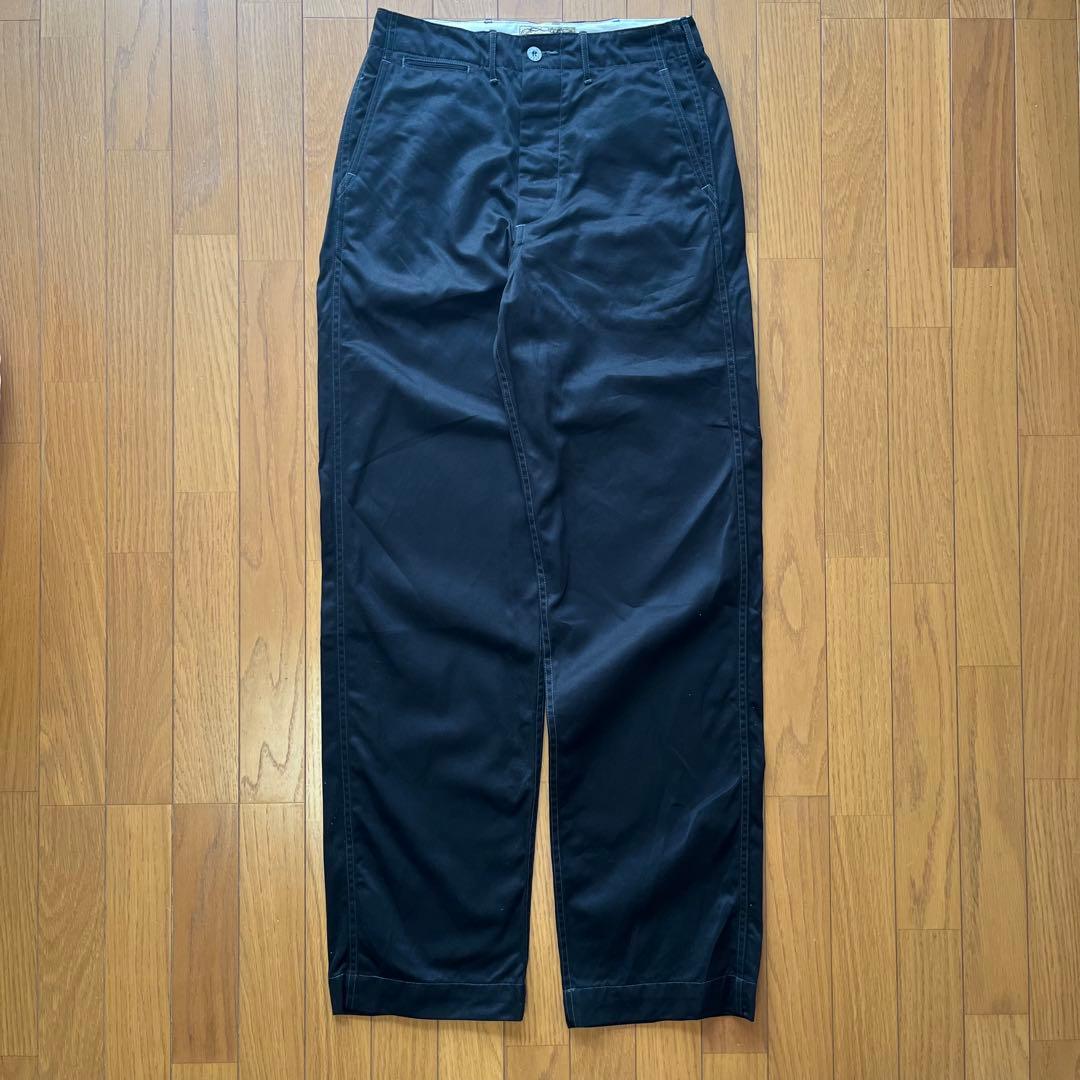 BUZZ RICKSON'S バズリクソンズ チノパン ブラック