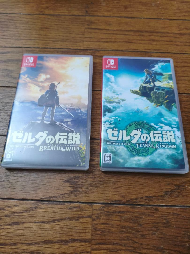 ゼルダの伝説 ブレスオブザワイルド ティアーズオブキングダム セット