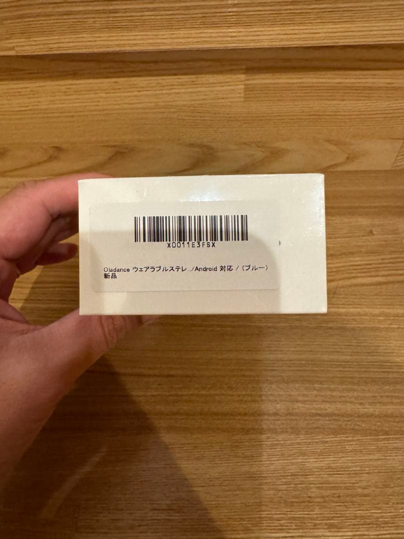 【新品未使用】イヤホン　オーラダンス　Oladance ブルー