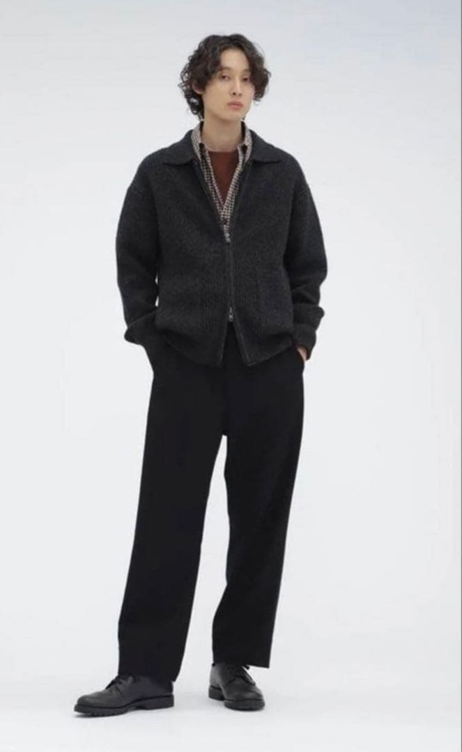 【美品】マーガレットハウエル WOOL CASHMERE FLANNEL