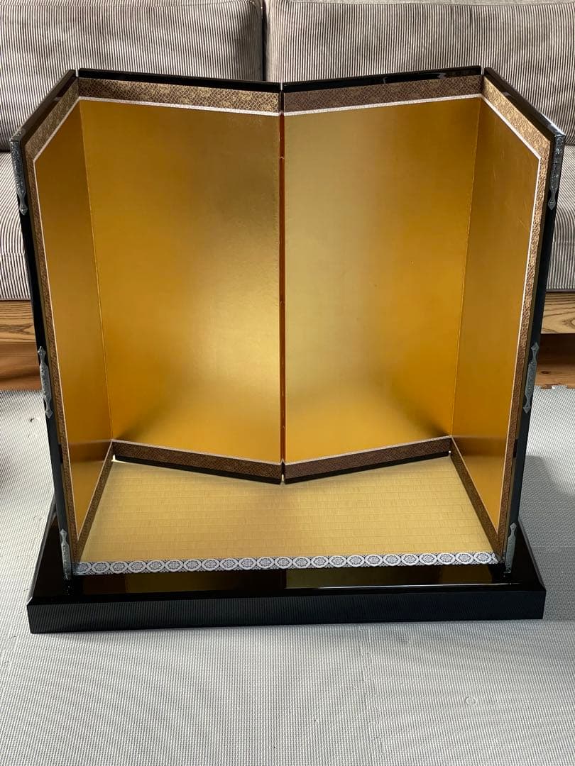 五月人形　御飾台&金屏風