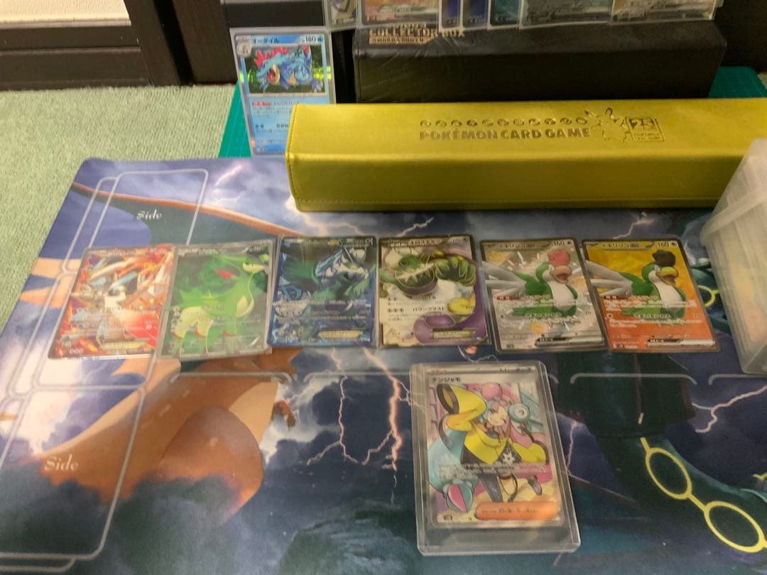 ポケモンカード　爆アド引退品　デッキ・プレイマット・汎用カード　ナンジャモSR