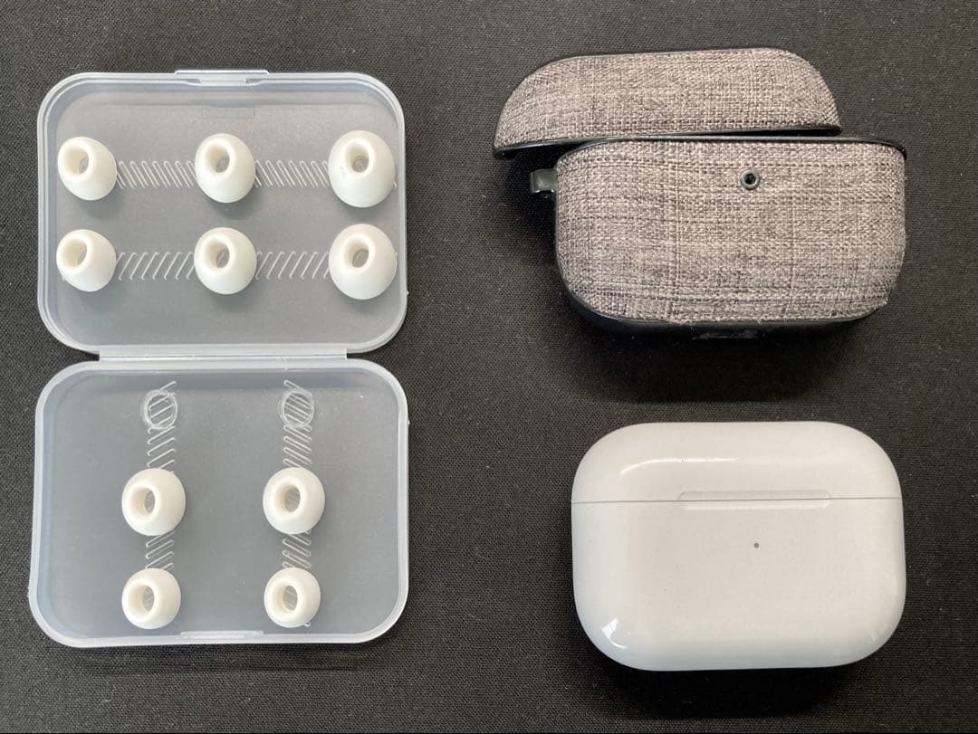 AirPods Pro 第１世代 本体　ケース + イヤーチップ予備付き